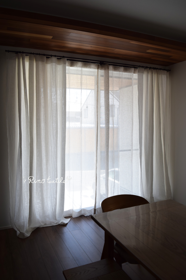 ダブルガーゼ　リノリコ　ホワイト